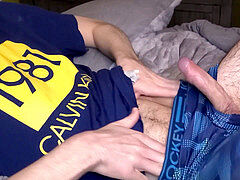 Very hot lad, solo jerk, hung twink