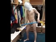 Ice Hockey Teens dance to Satisfaction