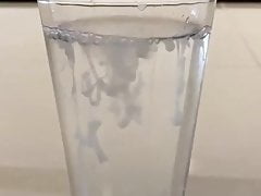 Cum in to water