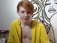 Danish Redhead Gives a Camshow