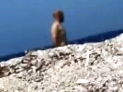 GREEK GAY FUCKED BY 2 BLACK COCKS ON THE BEACH PART.1