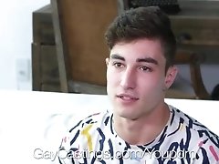 GayCastings First fuck on film for Alex Taylor