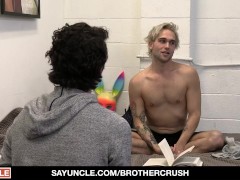 'Naughty Teen Brother Trent Marx Dares Mark Something To Suck His Dick'