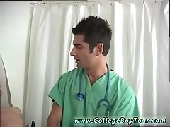 Boy visit to doctor and teenage physical examination videos gay first