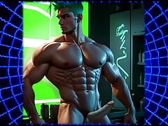 hot muscular cartoon guys with big dicks 5
