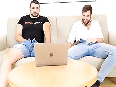 Watching Porn With My Gay Friend - Magic Javi & Ruben Martinez