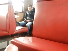 Big cum in train .mp4
