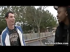 White Sexy Gay Teen Boy Enjoy Big Black Cock 04
