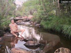 'Rainy River Anal Solo Male Dildo Nature Fuck - Lapjaz.com Ecosexual Ecoporn'