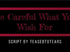 '(TM4M) Be Careful What You Wish For (Audio) (Chastity)'